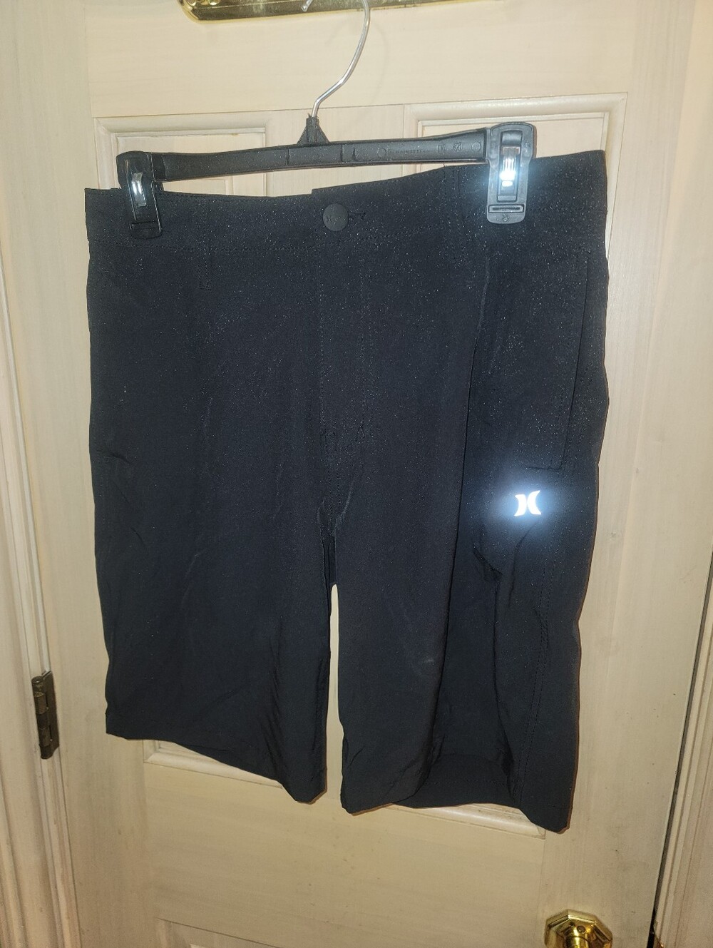 Mens Sz 30 Hurley Black Shorts - Picture 1 of 6
